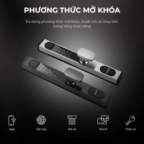 Khóa Thông Minh Siker 106_1: Bảo Mật Tối Ưu, Tiện Nghi Vượt Trội