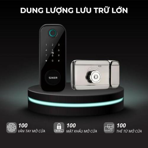Khóa thông minh SIKER KTC301: Nâng tầm an ninh cho ngôi nhà bạn