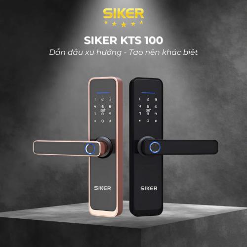KHÓA THÔNG SIKER KTS100 - NÂNG TẦM AN NINH VÀ TIỆN NGHI CHO MỌI GIA ĐÌNH