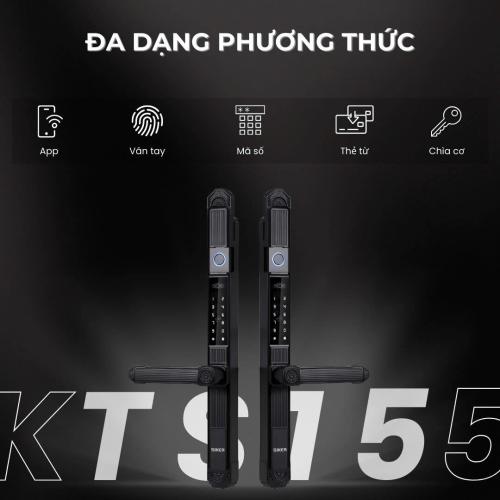 Nâng tầm an ninh với Khóa thông minh Siker KTS155