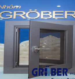 CỬA GROBER KẾT HỢP LƯỚI CHỐNG CÔN TRÙNG