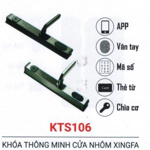 Khóa thông minh cho cửa nhôm xingfa Siker KTS106 Khóa thông minh cho cửa nhôm xingfa Siker KTS106