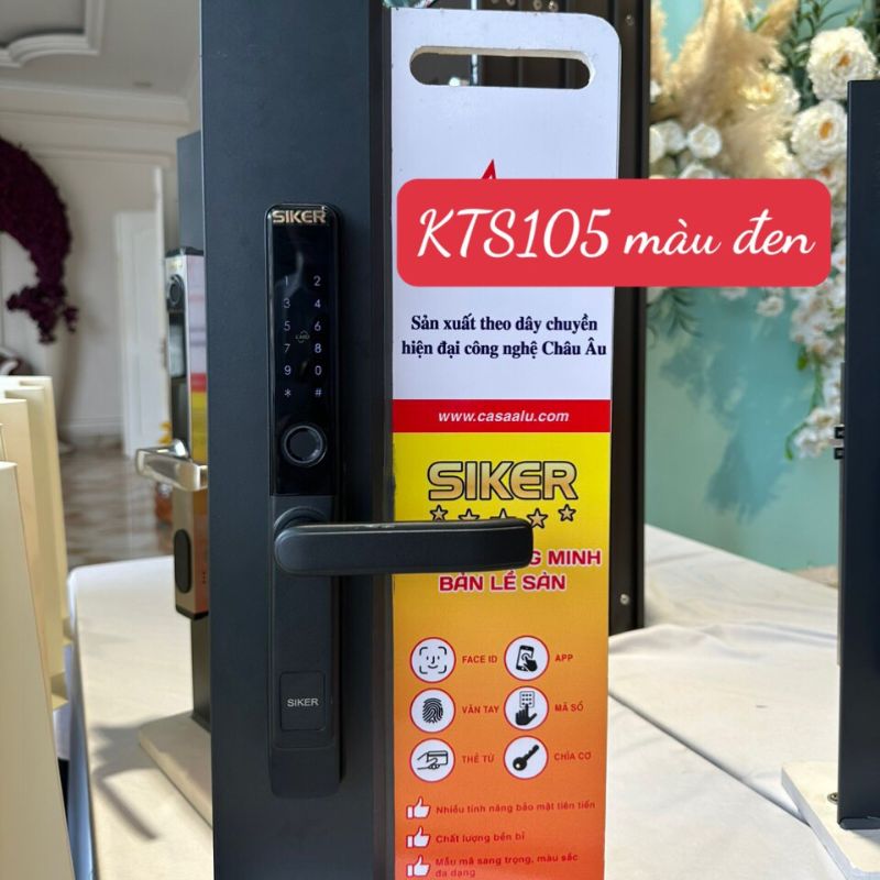 Khóa thông minh cửa nhôm cao cấp KTS 105