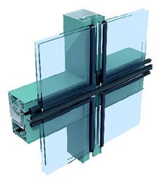 Mặt dựng lộ đố mhôm Xingfa hệ 65